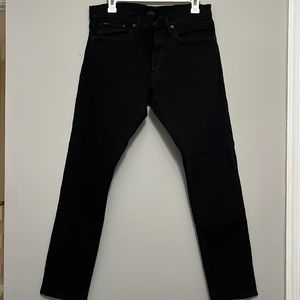 Mens Black Polo Jeans